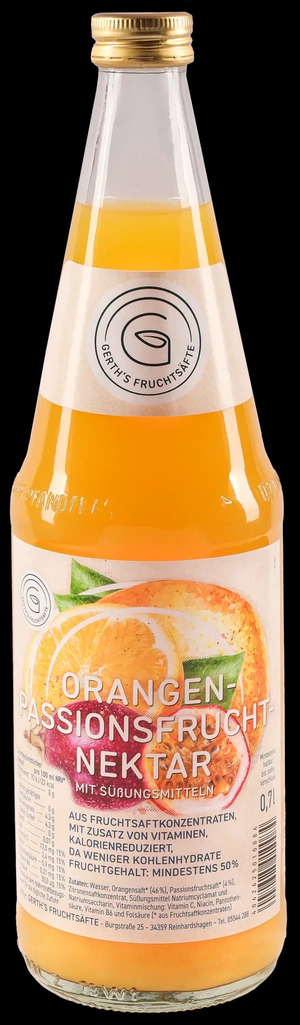 Orange-Passionsfrucht