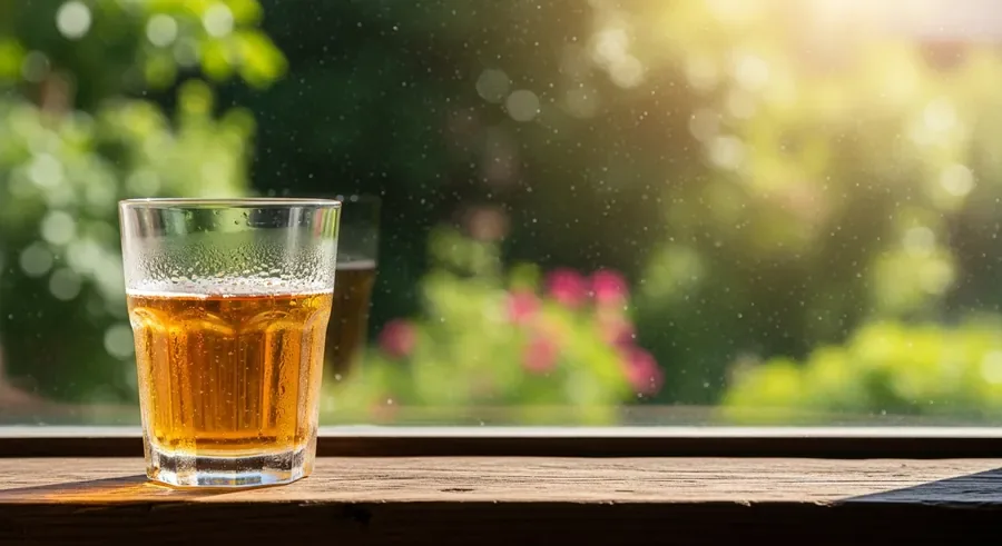 Sommer im Glas: Unser Cocktail mit naturtrübem Apfelsaft